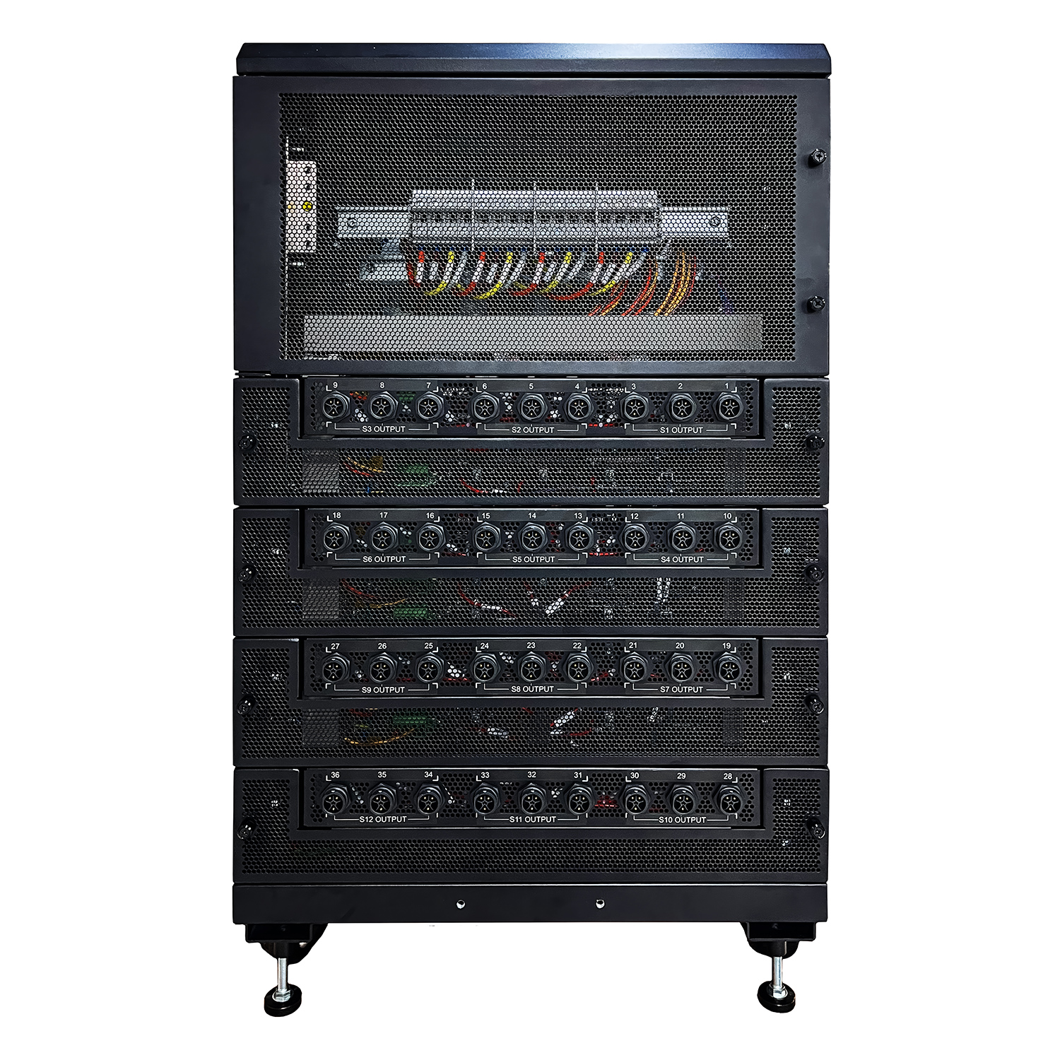 Advanced Energy’s LumaDrive systems cabinet.
